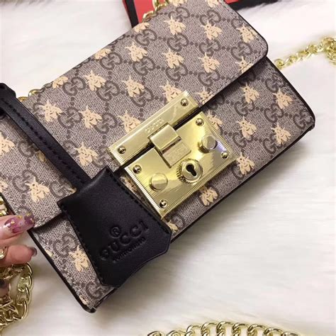 gucci bee small bag|Gucci shoulder bag beige.